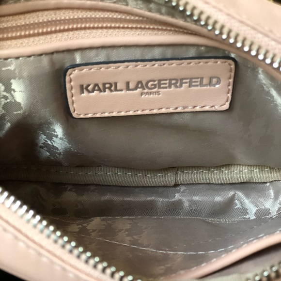 Karl Lagerfeld Pink Crossbody Purse - Picture 7 of 8